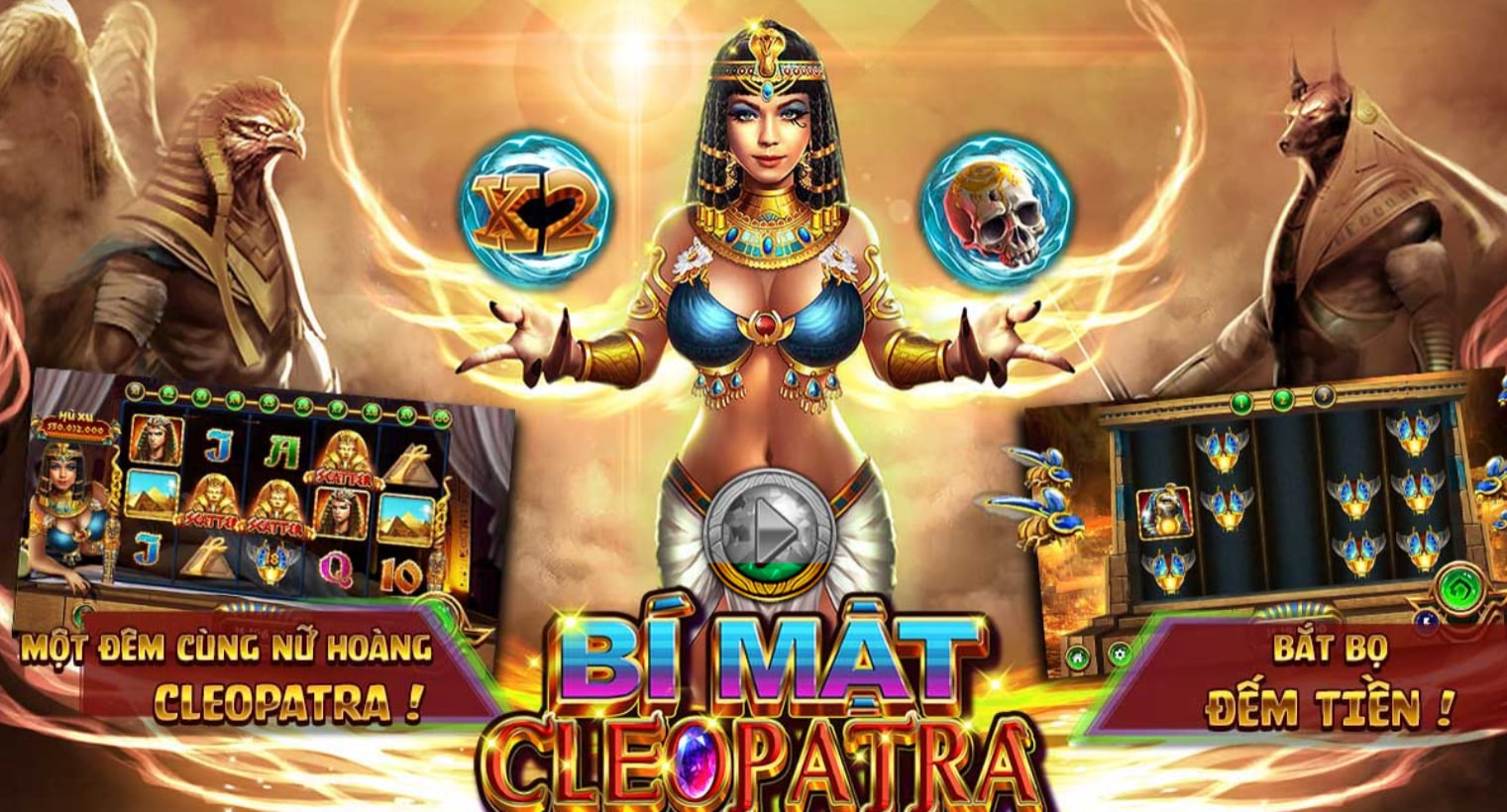 Bí mật Cleopatra – Slot game hấp dẫn tại Debet